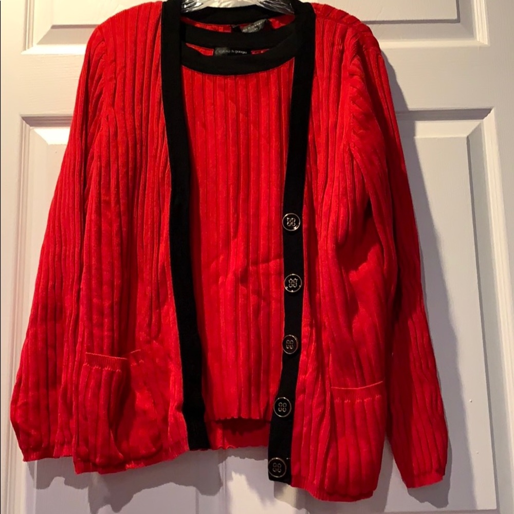Two piece sweater set